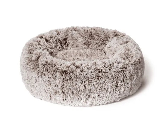 SNOOZA Calming Cuddler Dog Bed - Mink