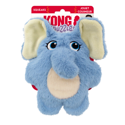 KONG SNUZZLES KIDDOS ELEPHANT SMALL Dog Toy