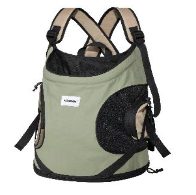 Front Tote Backpack - Green