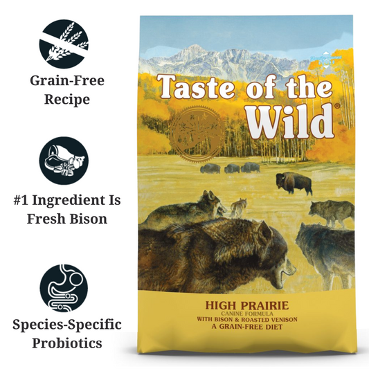 Taste of the Wild High Prairie Canine Dog Dry Food