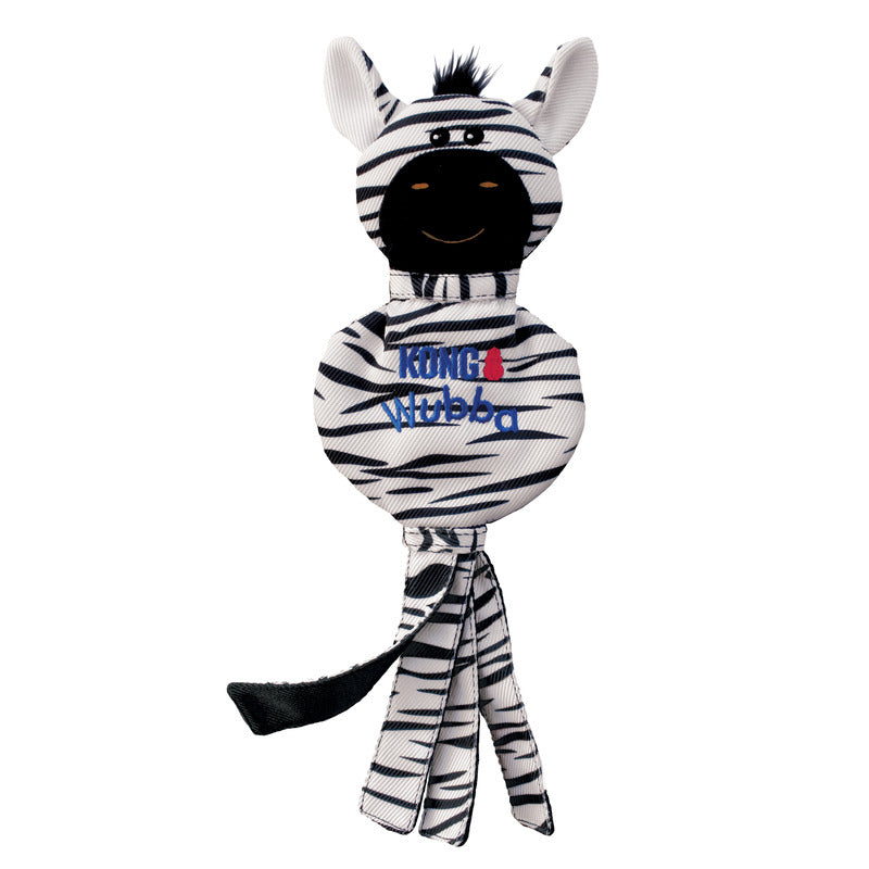 KONG WUBBA NOSTUFF ZEBRA