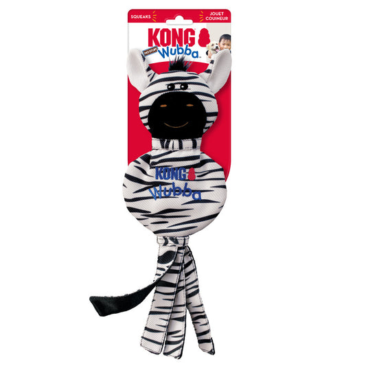 KONG WUBBA NOSTUFF ZEBRA