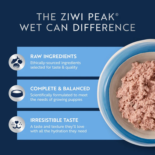 ZiwiPeak Wet Puppy Food Chicken with Lamb Recipe 170g