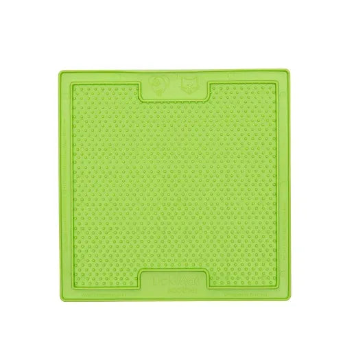 LICKIMAT DOG CLASSIC SOOTHER SLOW FEEDER GREEN 20x20cm