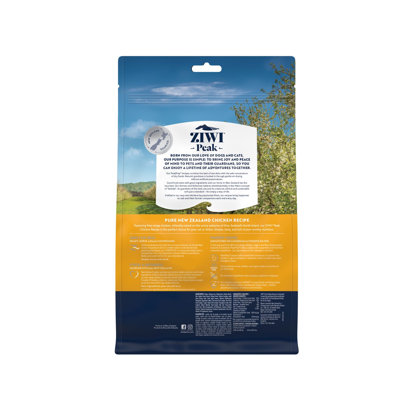 ZIWI Peak® Air-dried Original Series Chicken Recipe for cats