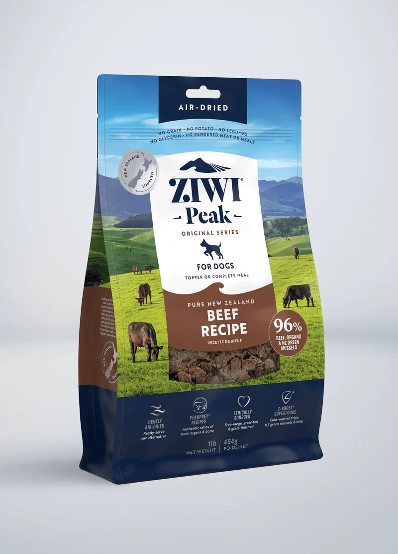 Ziwi Peak Air Dried Dog Food Beef Recipe