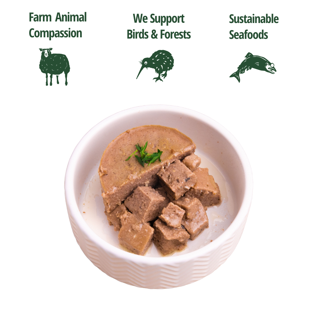 ZEALANDIA Mousse Pate Salmon PUPPY & Mama Dog Wet Food 170g