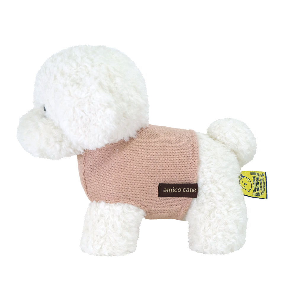 AMICO CANE STUFFED TOY M BICHON FRISE