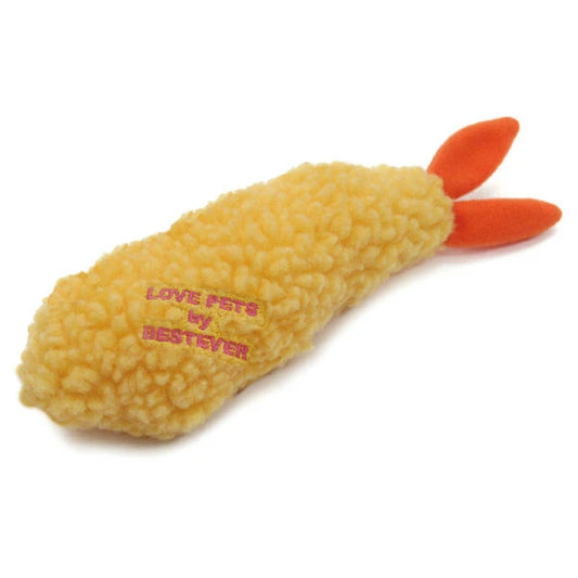 Shrimp Tempura Sound Pet Toy | LOVE PETS by BESTEVER