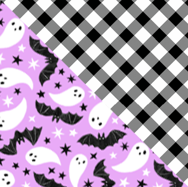 The Foggy Dog Spooky Season Reversible Dog Bandana