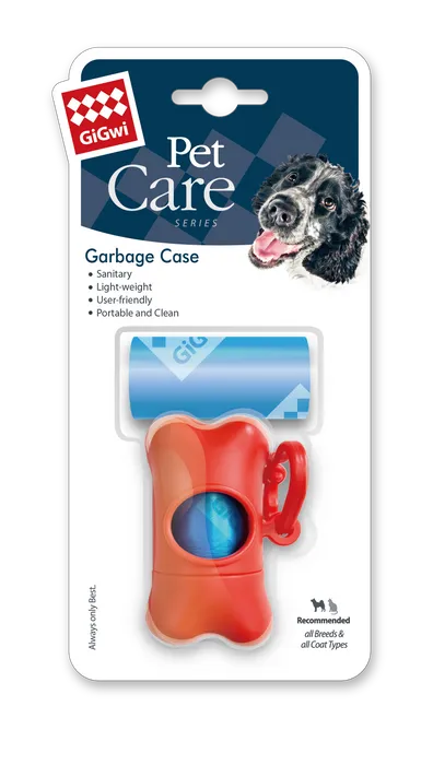 Gigwi Poop Bag Dispenser with 2 Rolls of Poop Bags