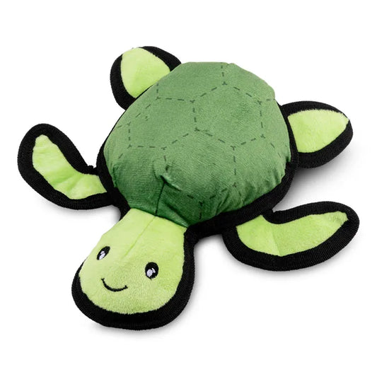 Beco Plush Dog Toy Turtle Med