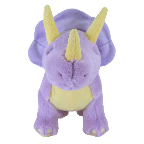 FLUFFIES RAINBOW STUFFED TOY M TRICERATOPS
