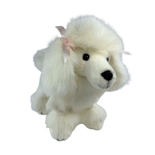 Bocchetta Plush Fifi - Poodle, white - 28cm, standing
