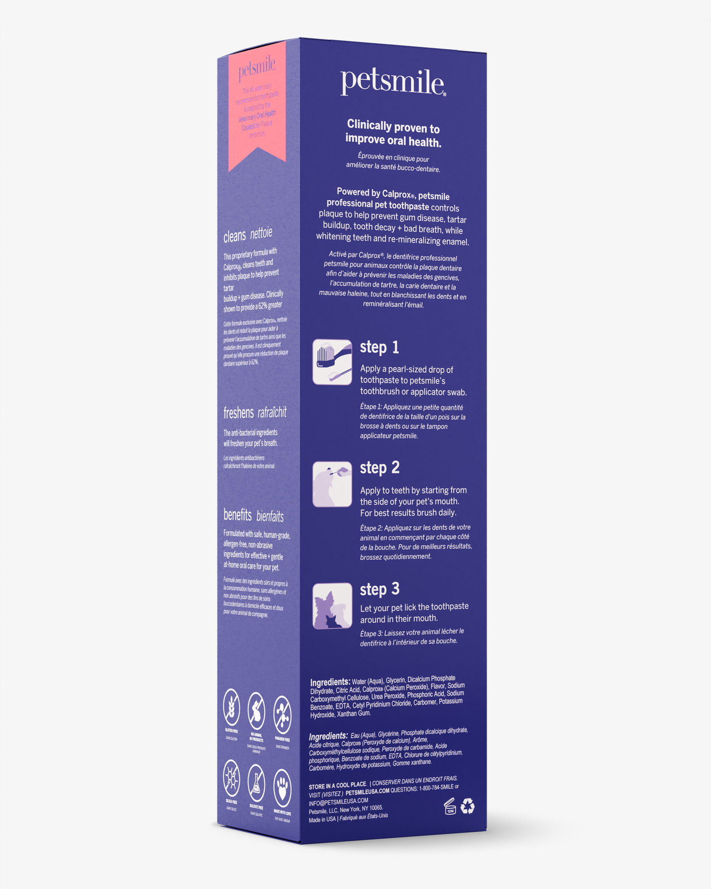 PETSMILE Professional Pet Toothpaste - Rotisserie Chicken Flavor - Large