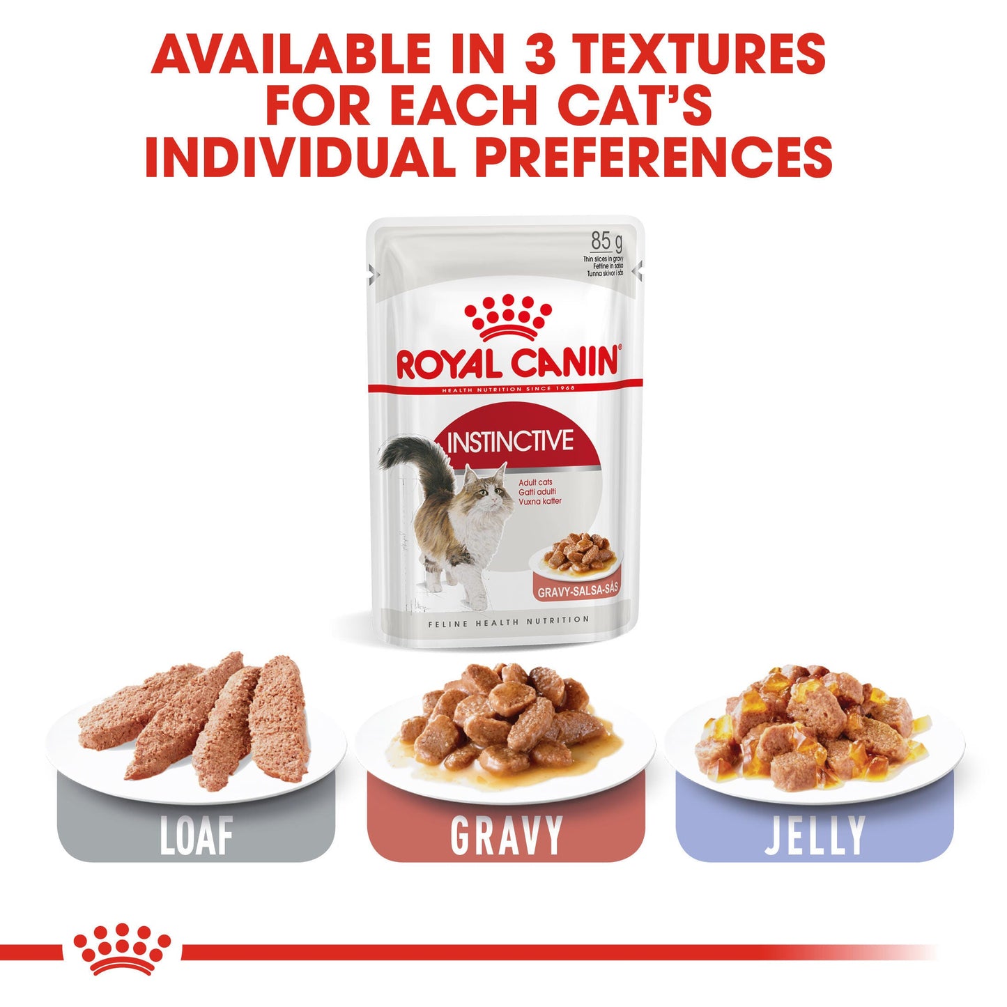 ROYAL CANIN Instinctive Cat Food in Gravy 85g