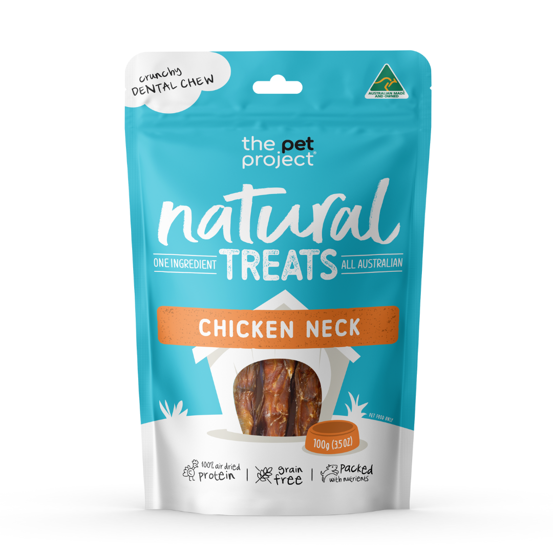 THE PET PROJECT CHICKEN NECK 100G