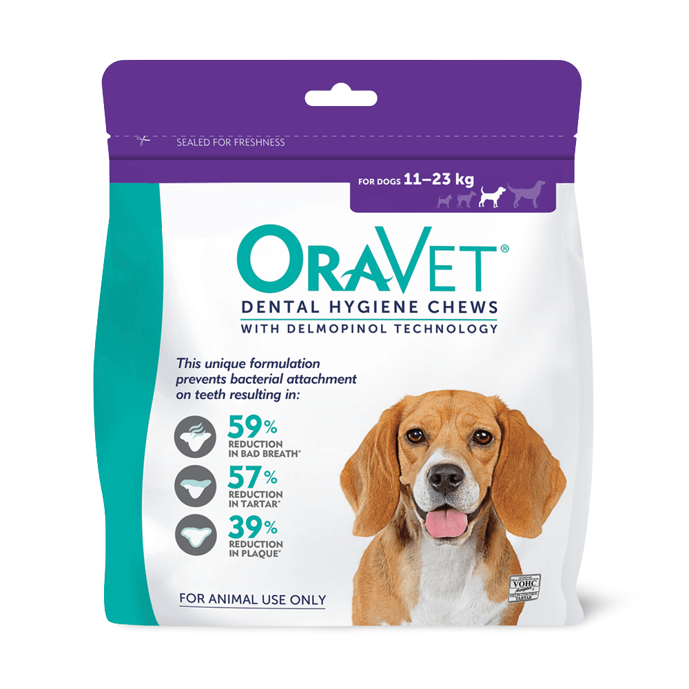 OraVet Dental Hygiene Chews for Medium Dogs