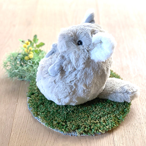 COROMOFFLE STUFFED TOY CHINCHILLA GY