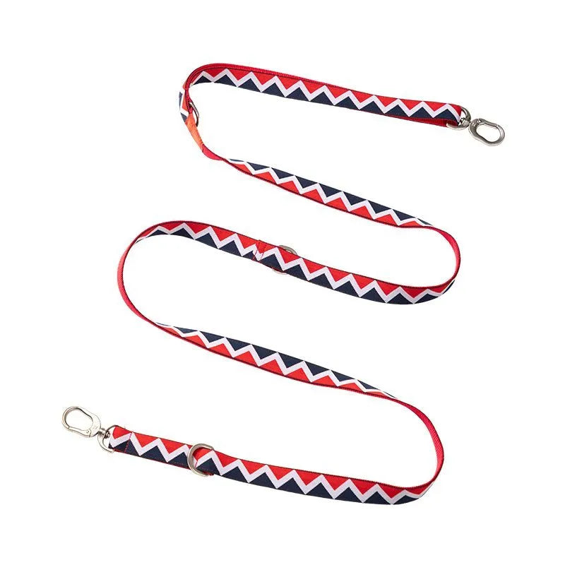 Rainbow Series Dog Leash - Red