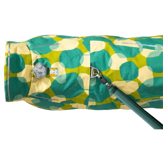 (Discontinued Style) Ruffwear Vert Waterproof Jacket - Gnawt-a-Green (XXS)