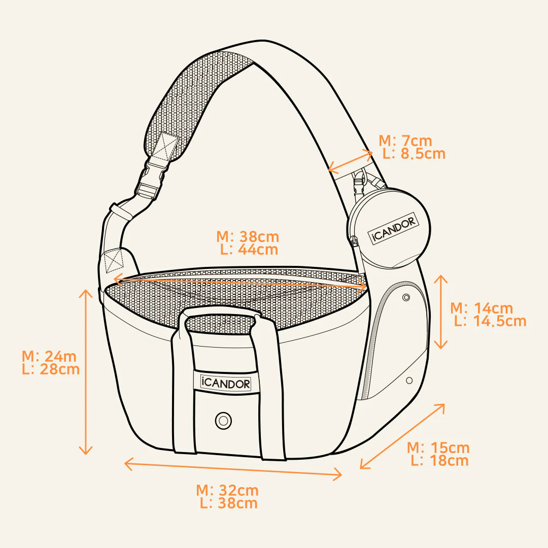 iCANDOR Peek-A-Boo Bag_Melting Cream