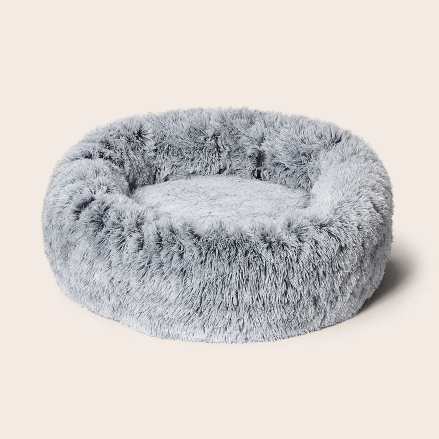 SNOOZA Calming Cuddler Dog Bed - Silver Fox