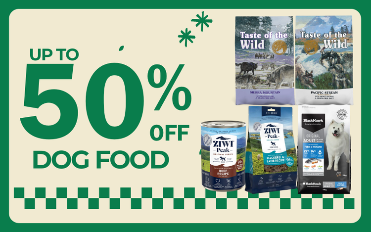 Dog Food on sale