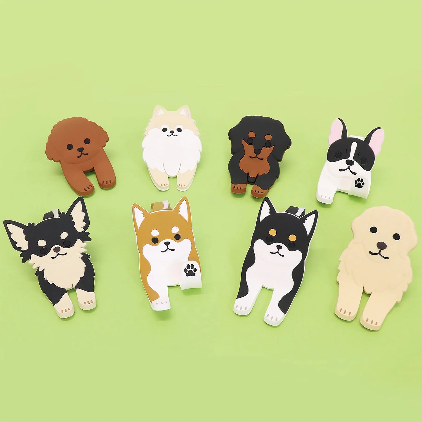 Toyo Case Refrigerator Magnet Hook with Clip - Shiba Inu