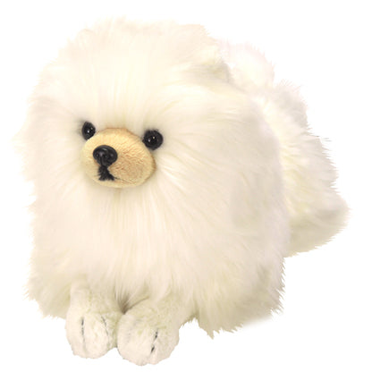 LYING DOG STUFFED TOY S POMERANIAN CR