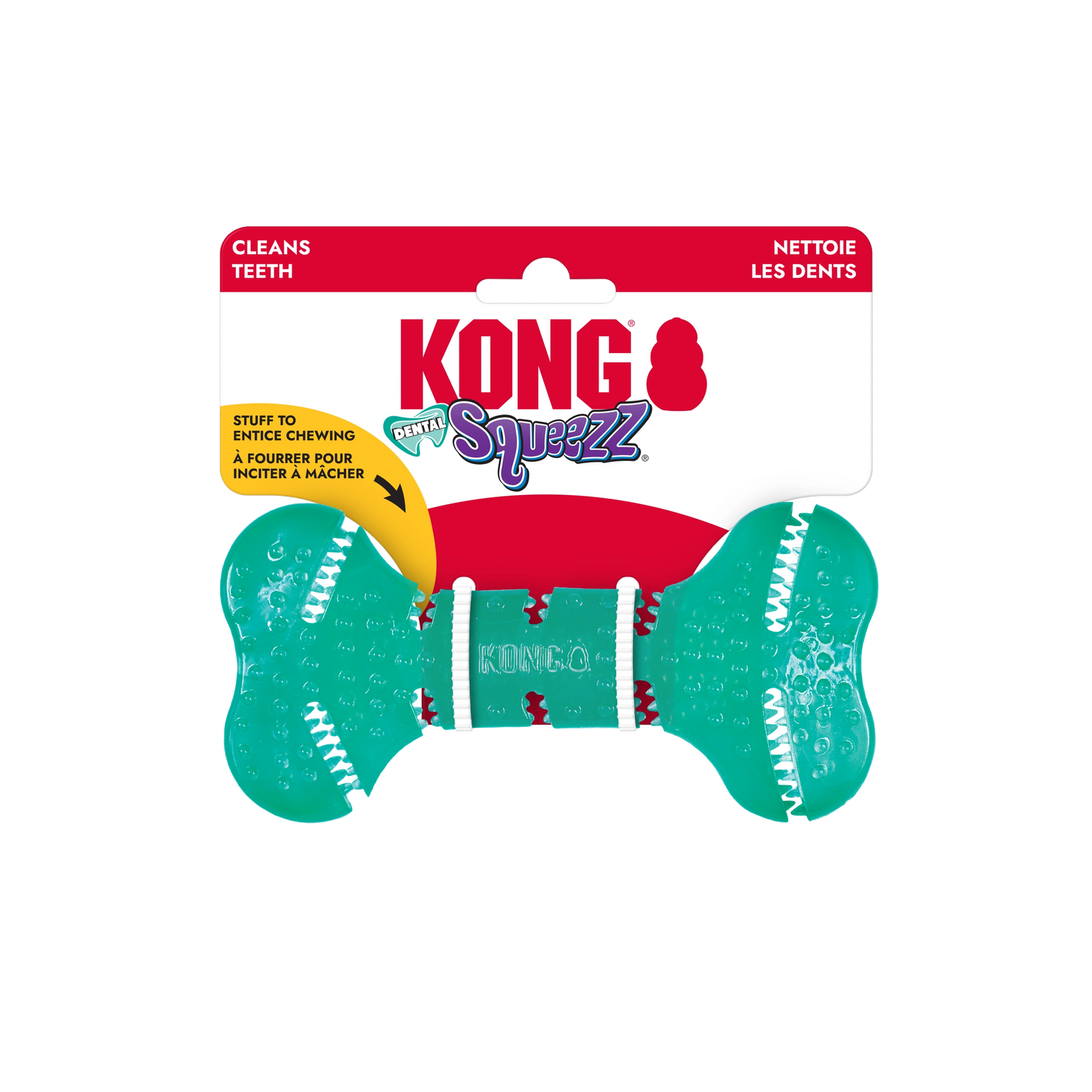 KONG SQUEEZZ DENTAL BONE