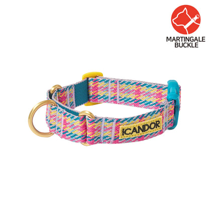 iCANDOR Martingale Collar, Buckle - Edinburgh Check