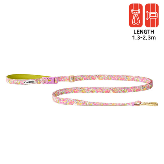 iCANDOR Gentle Leash Bolt, Long | Multi-Way Adjustable Dog Lead 1.3-2.3m