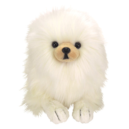 LYING DOG STUFFED TOY S POMERANIAN CR