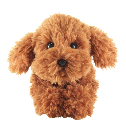 LYING DOG STUFFED TOY S TOY POODLE BR
