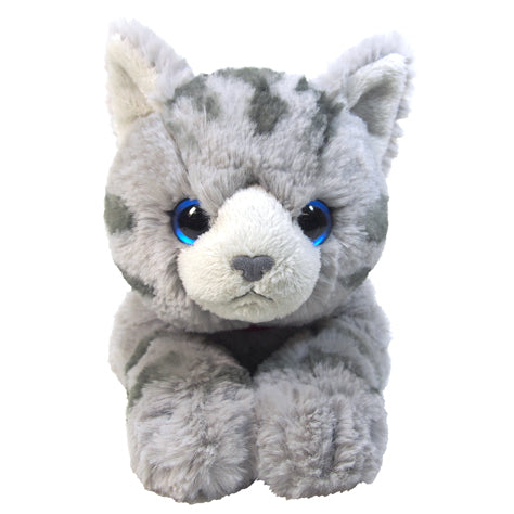 LYING CAT STUFFED TOY M AMERICAN SHORT HAIR