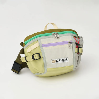 iCandor Urban Explorer Dog Walking Bag- Lime Yellow