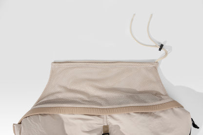 Pet Sling Carrier Crossbody Tote Bag -  Beige