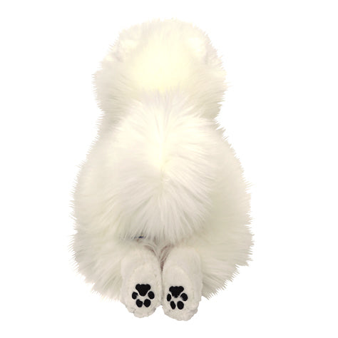 LYING DOG STUFFED TOY S POMERANIAN CR