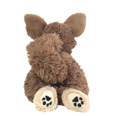 LYING DOG STUFFED TOY S CHIHUAHUA BROWN