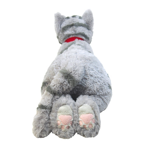 LYING CAT STUFFED TOY M AMERICAN SHORT HAIR
