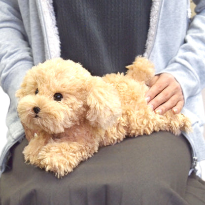 LYING DOG STUFFED TOY S TOY POODLE BE