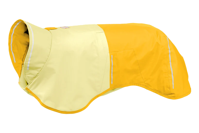 Ruffwear Sun Shower Jacket Yellow| Dog Rain Jacket