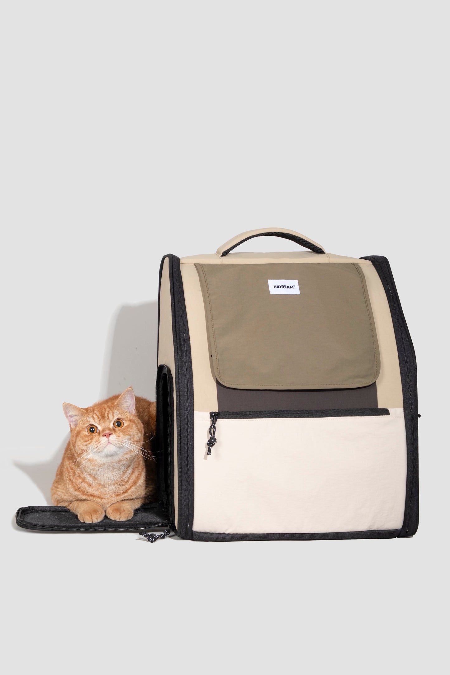 First Class Cat Backpack - Chestnut