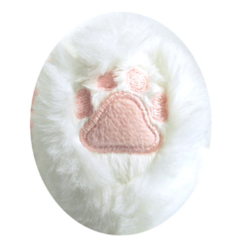 LYING CAT STUFFED TOY ODD-EYED WHITE CAT Medium
