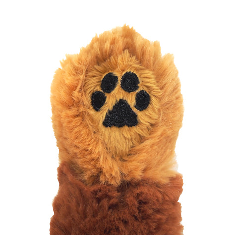 LYING DOG STUFFED TOY SMALL MINIATURE DACHSHUND BROWN