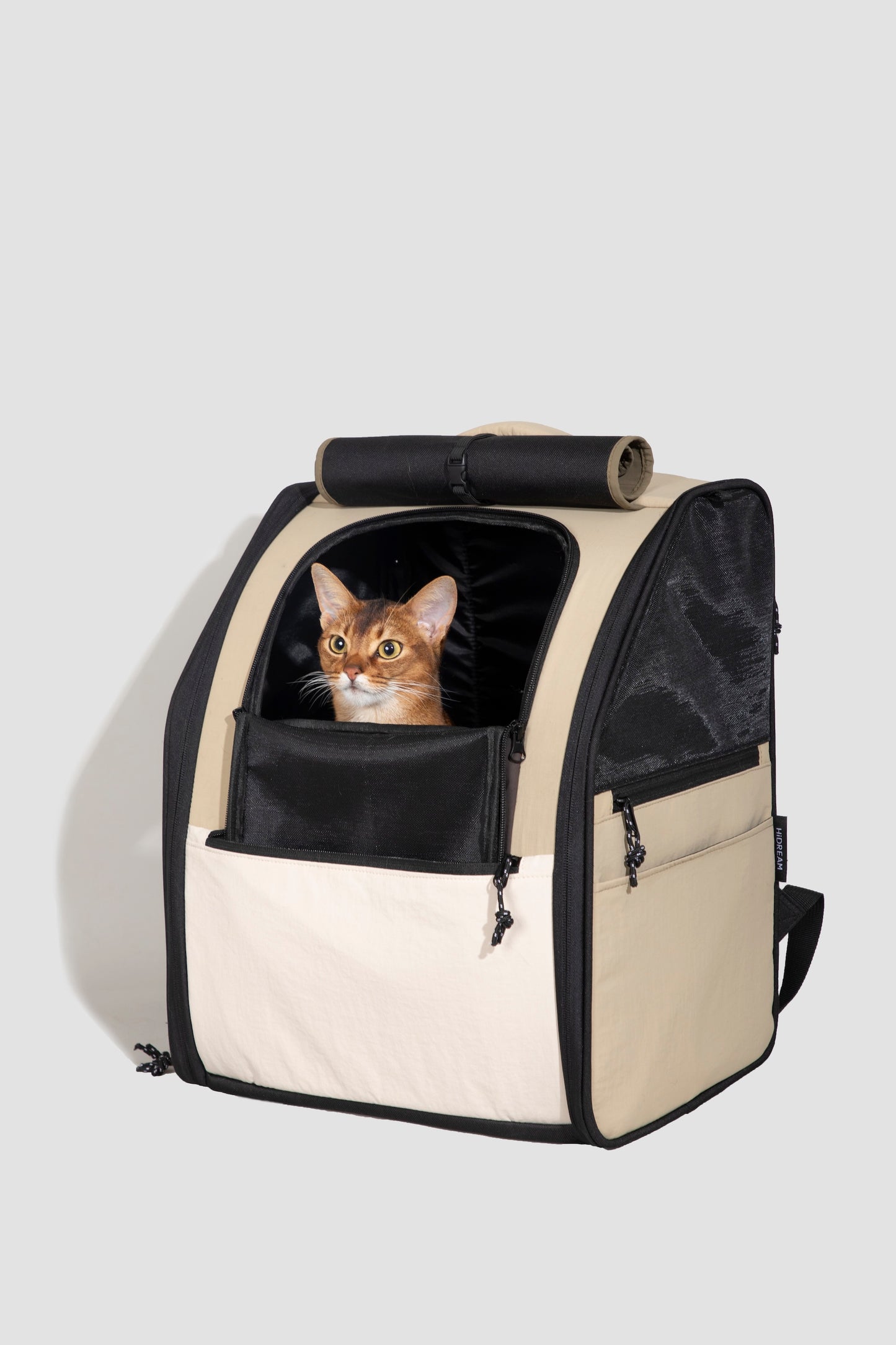 First Class Cat Backpack - Chestnut