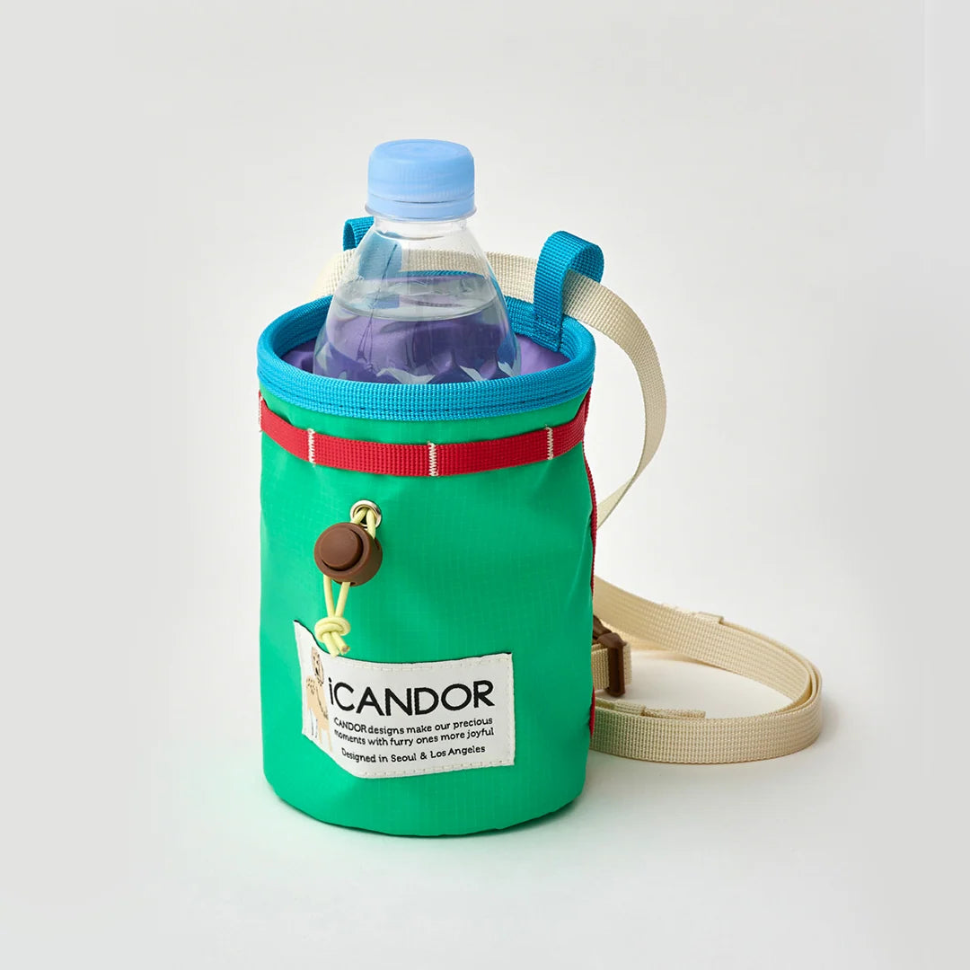 iCandor Munchie Minder Treat Pouch _Cool Green