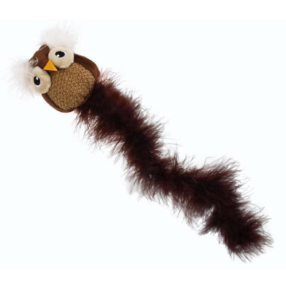 GIGWI CATCH 'N' SCRATCH ECO OWL CAT TOY