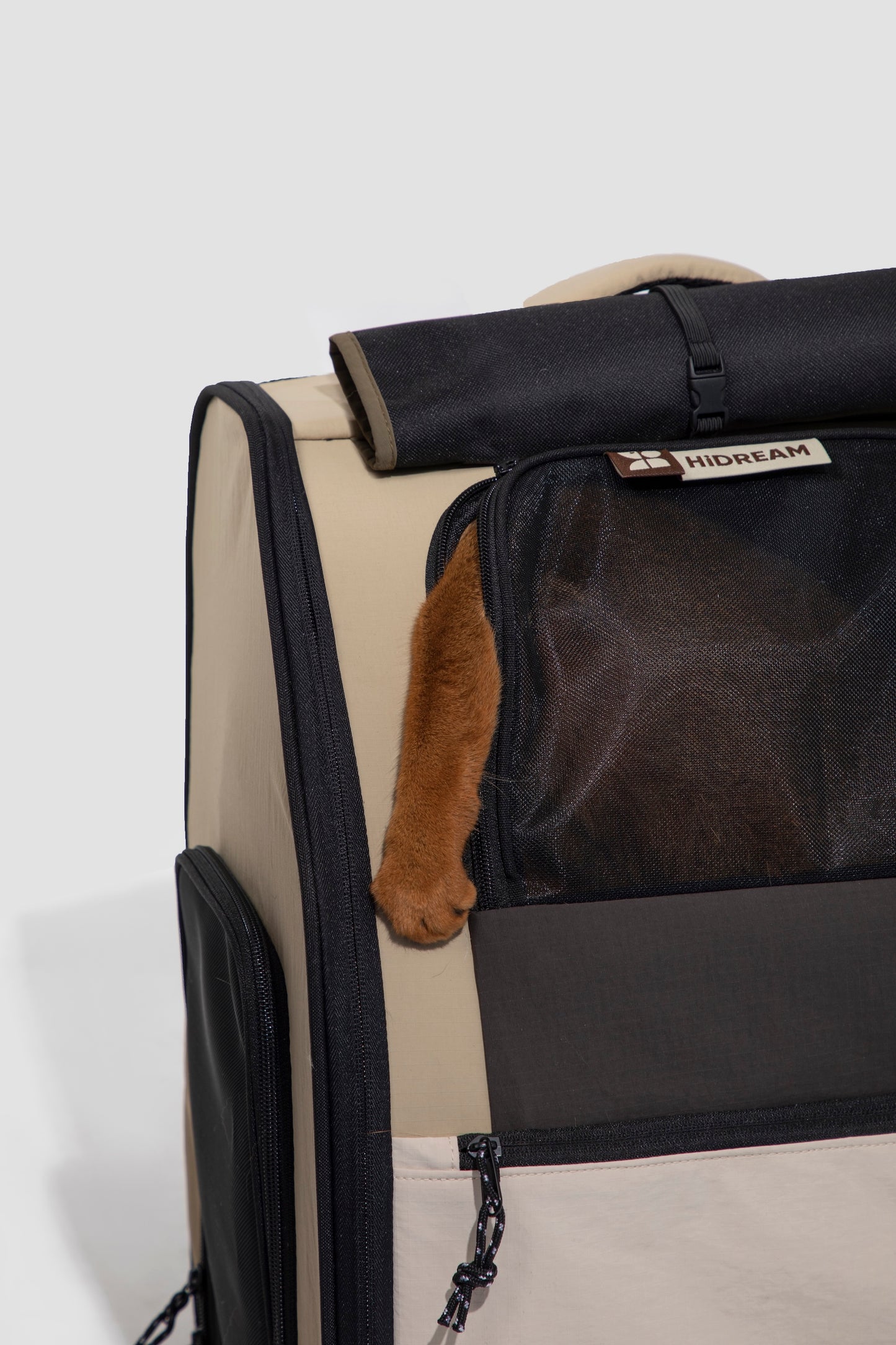 First Class Cat Backpack - Chestnut